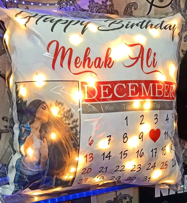 LED Light Cushion | Customizable Illuminated Throw Pillow for Modern Décor